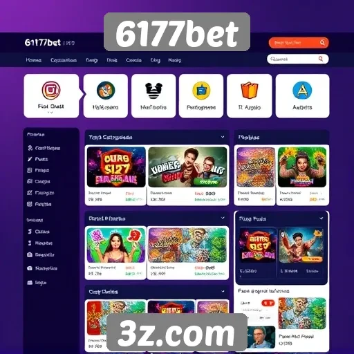 Interface do usuário no 6177bet é intuitiva